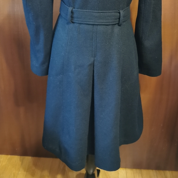 Candie's Black Wool Blend Coat Size Medium - Picture 4 of 8